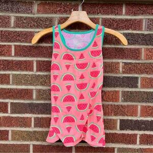 Watermelon Print Kids Tank Top